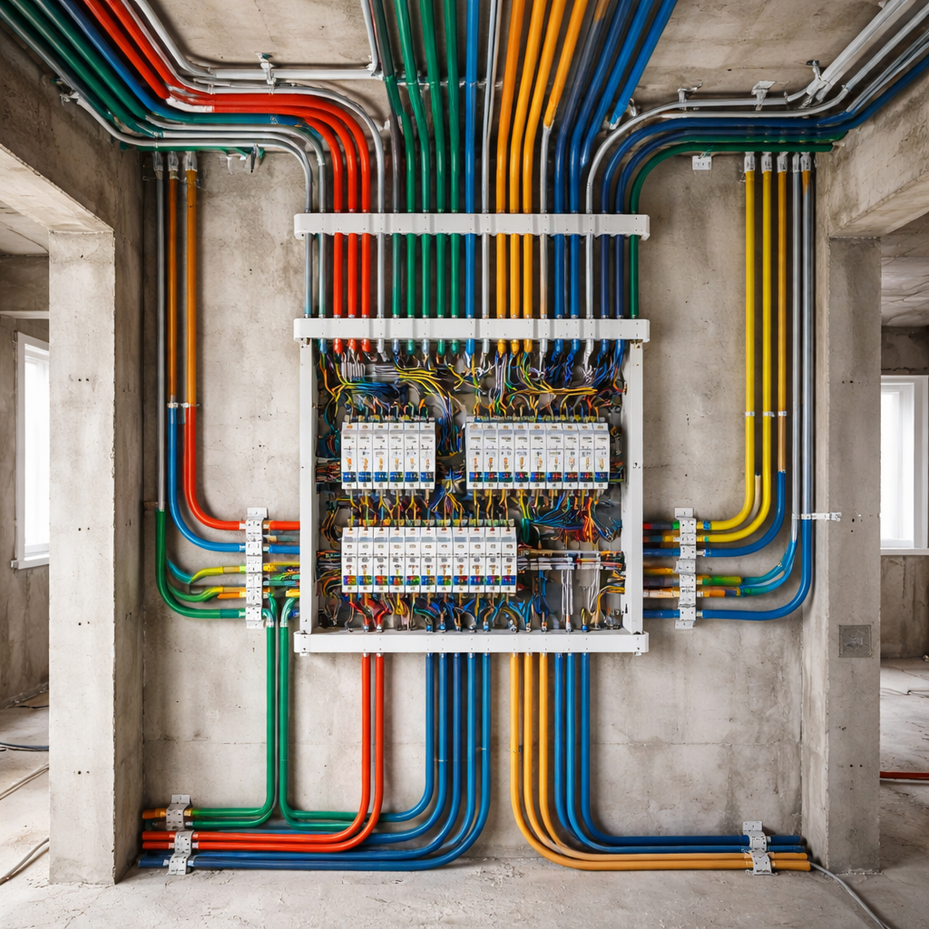 Электромонтажные работы на дому в Минске